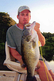 Rodney Smith with 13 lb 8 oz bass, 2004